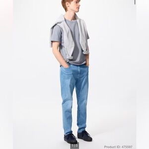 Uniqlo Men’s EZY EXTRA STRETCH JEANS Blue